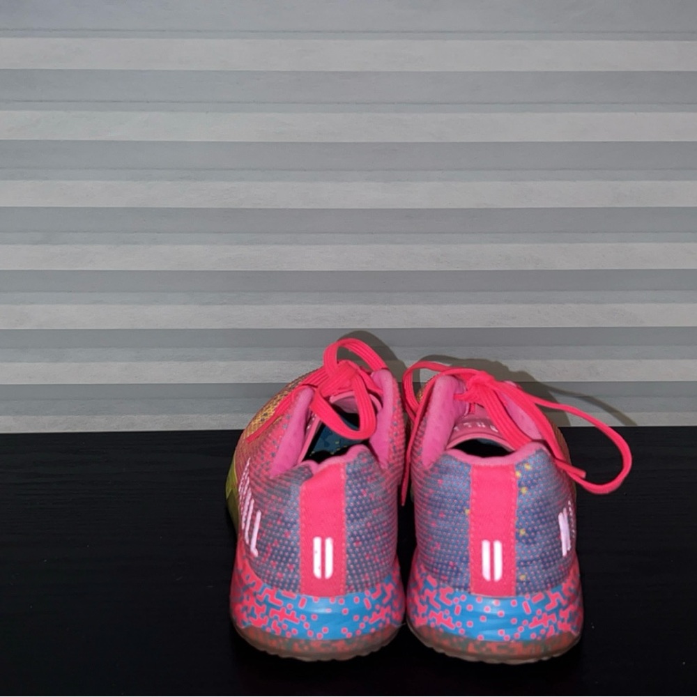 NOBULL Women's Multicolor Neon Glitch Training Shoes - Picture 6 of 9